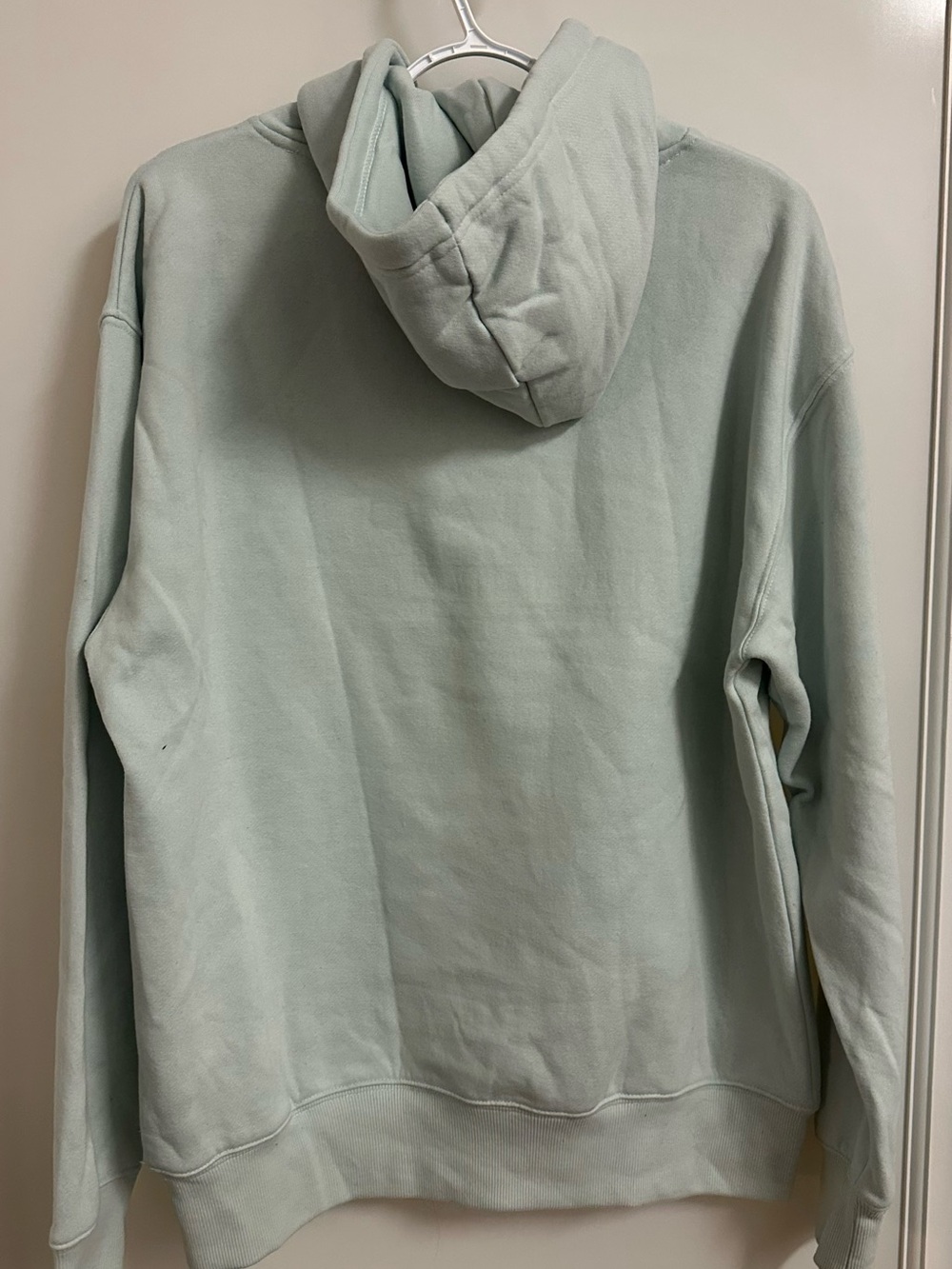 Women’s Best Ever Hoodie Size L Sage Green Fleece Pullover Sweatshirt Top NWOT - Picture 5 of 7